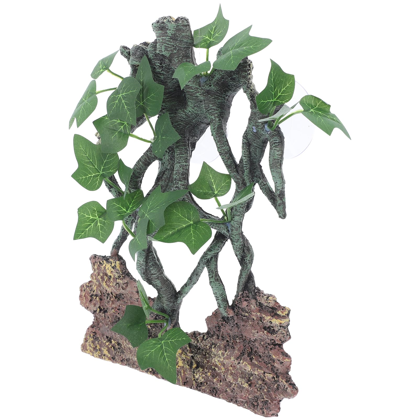 Decorazione Acquario Resina Ramo Artificiale Vividissimo Per Pesci e Terrari Design Realistico e Facile Manutenzione Per Ambienti Acquatici