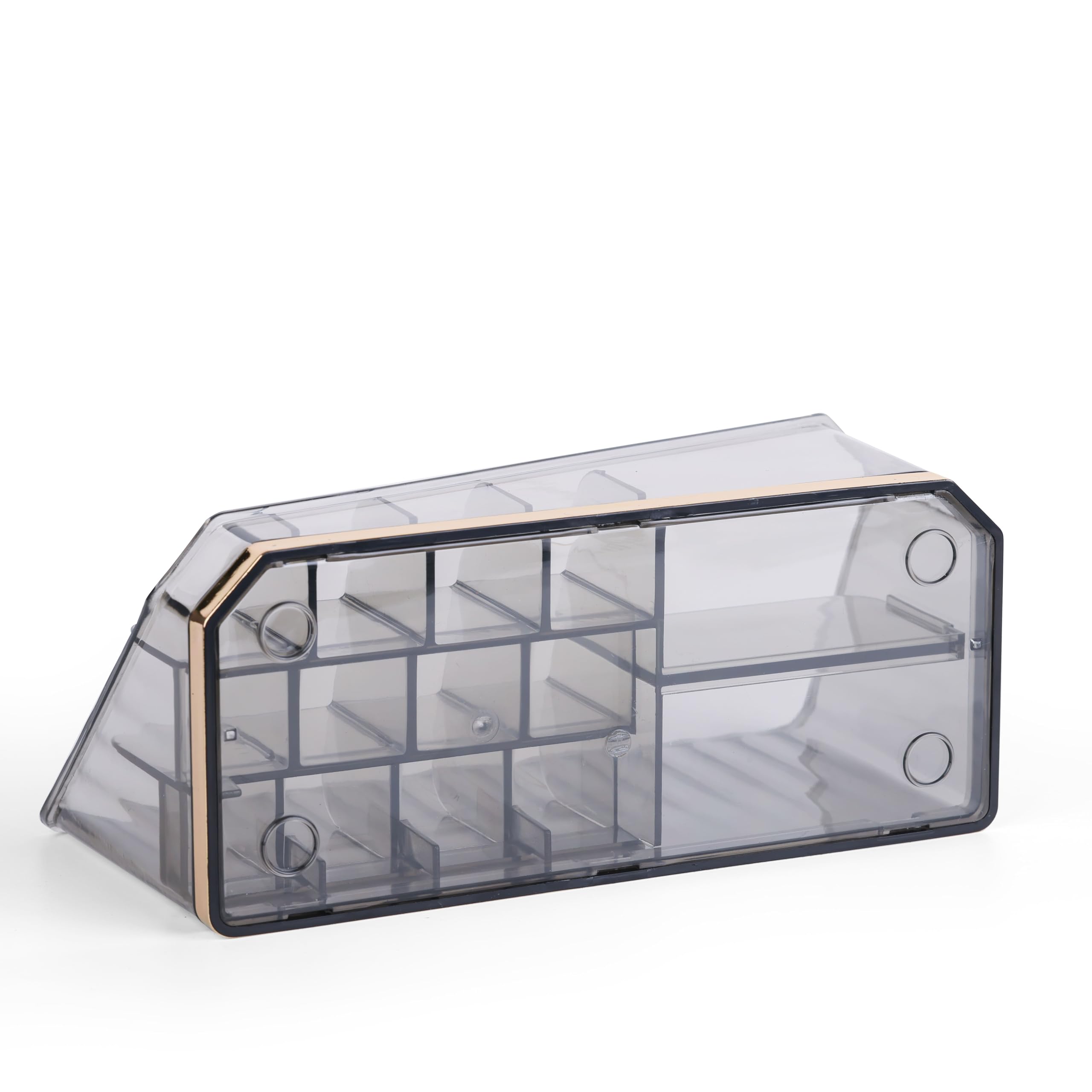 ULTREOS Bathroom Mirror Cabinet Makeup Storage Box Lipstick Cosmetic Skin Care Plastic Basket Dressing Table Cosmetic Organizer 2