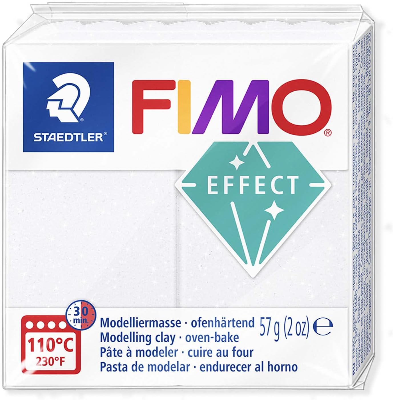 FIMO Soft Polymer Oven Bake Modelling Clay - 57g Blocks - Set of 6 - Galaxy Colours