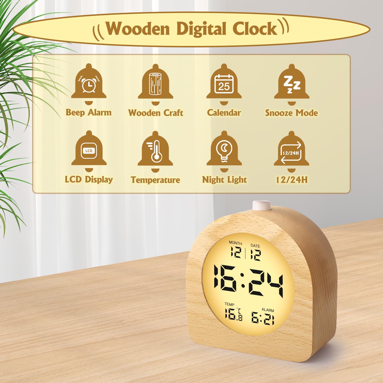 Sveglia Digitale Snooze | Acquisti Online Su - Foto 10