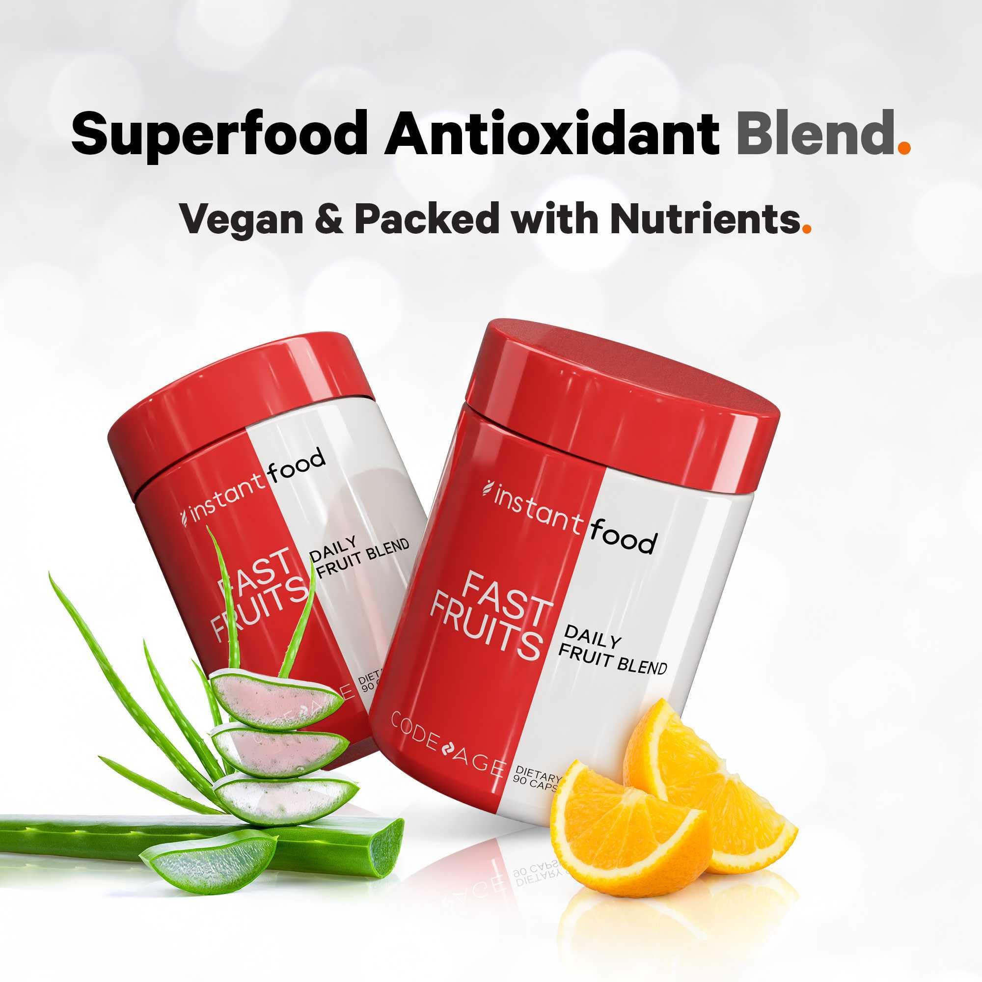 Codeage Instantfood Fast Fruits, 15 Fruit Powders, Berries, 90 Capsules — Amazon image 5