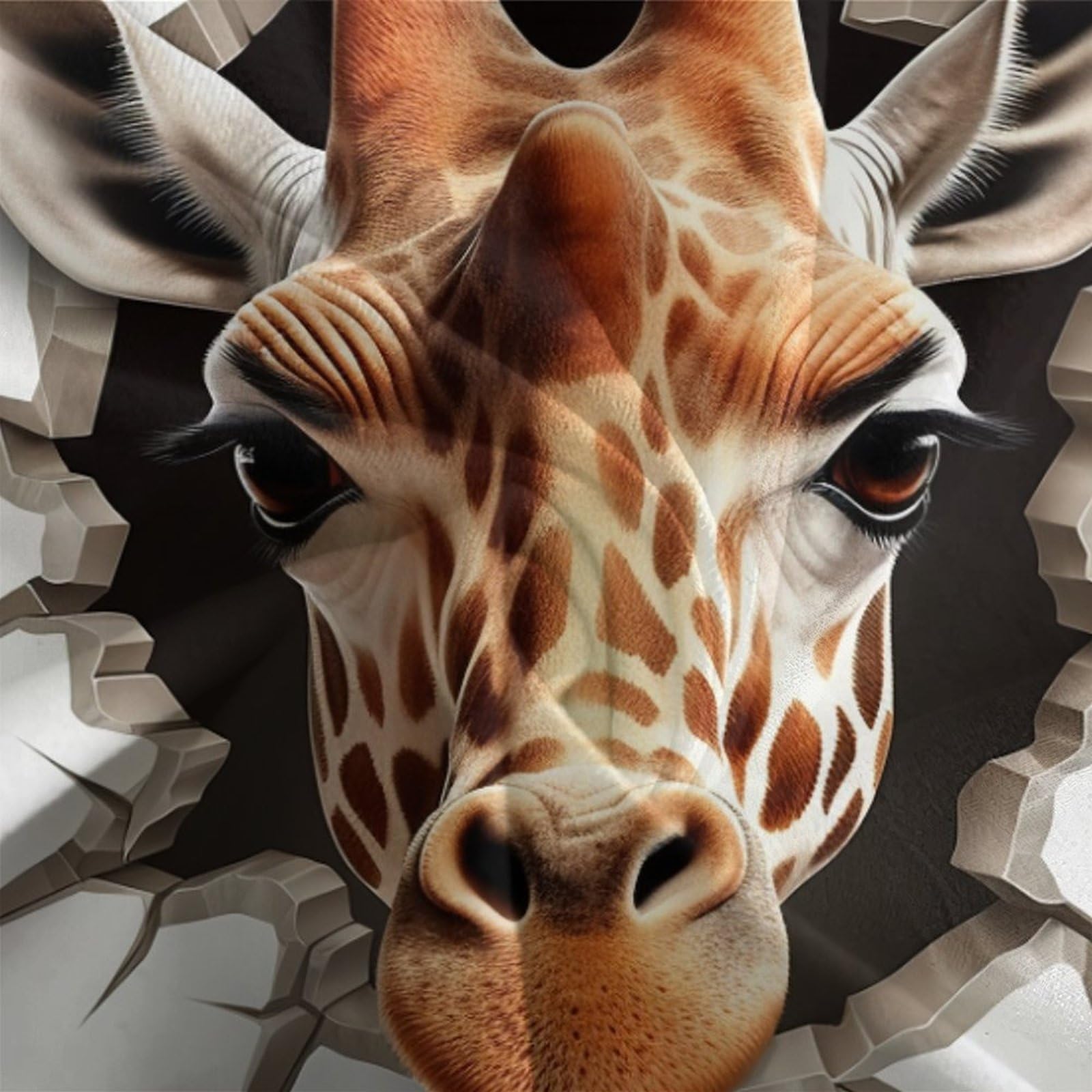 WenYa Dekbedovertrekset, tropische jungle, plant, 3D-dieren, luipaard, papegaai, zebra, giraffe, aap, dekbedovertrek en kussensloop, microvezel (stijl 1, tweepersoons, 200 x 200 cm