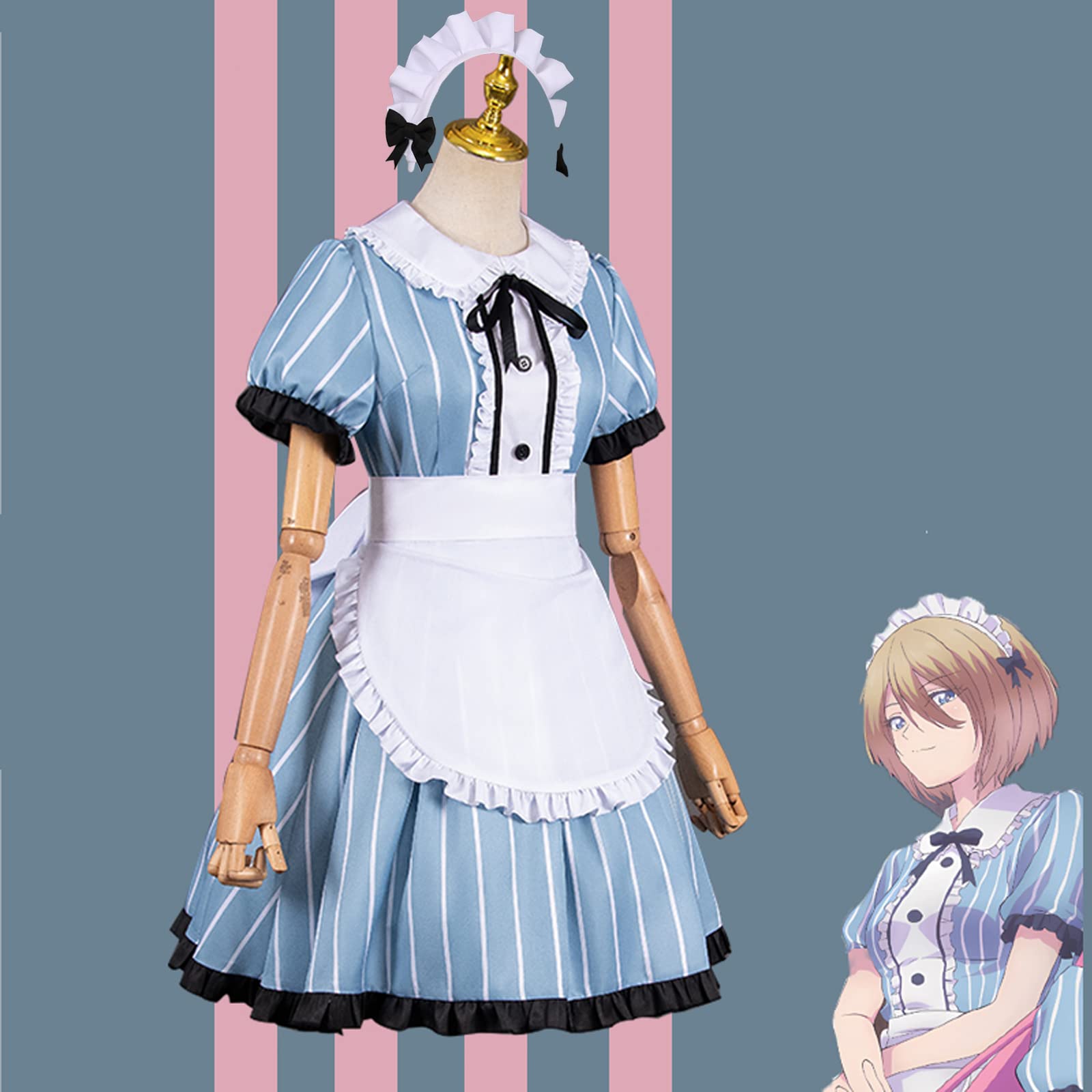 Amazon.co.jp: 女神のカフェテラス コスプレ衣装 ヒロインたちの