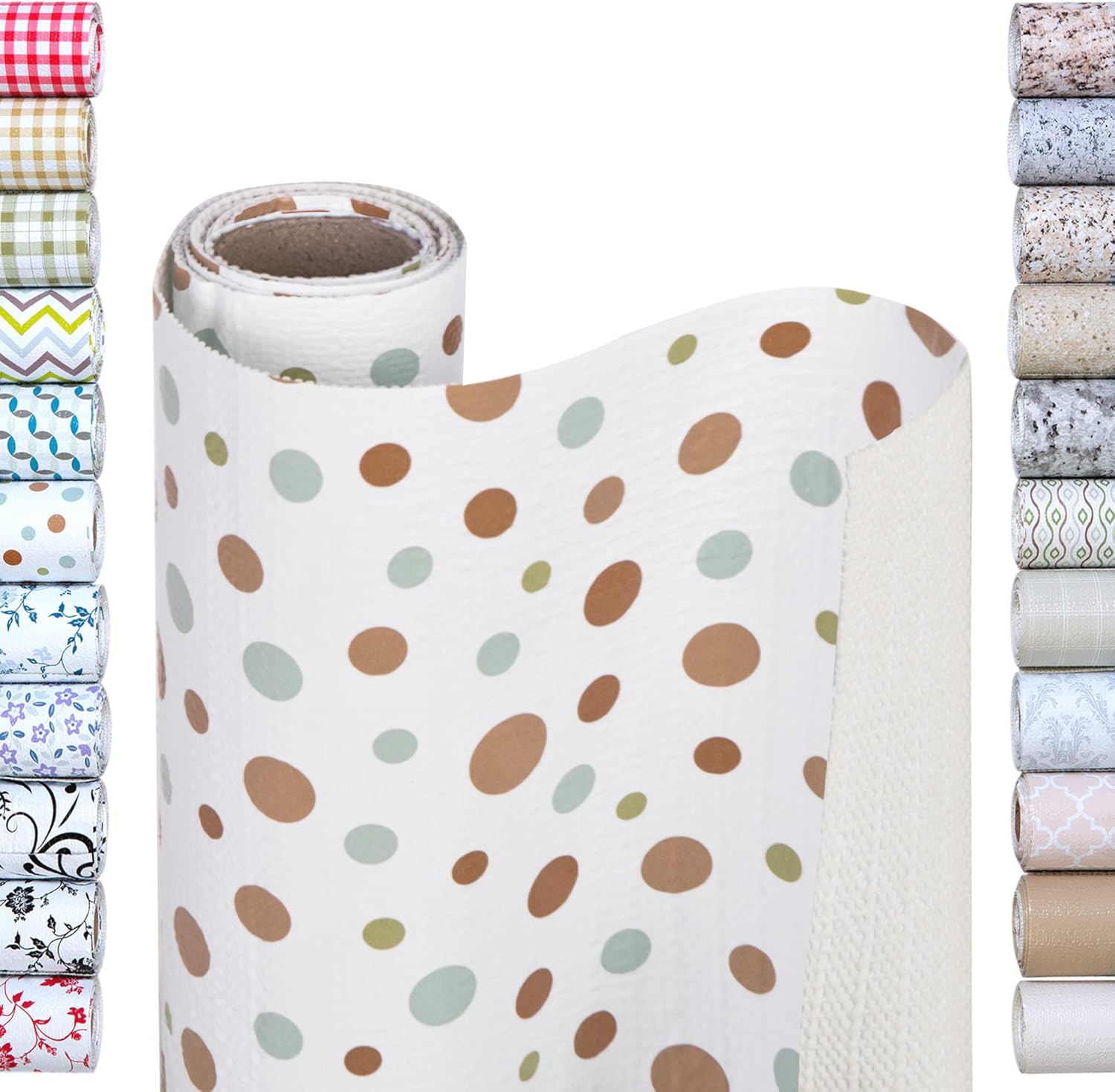 Smart Design Bonded Grip Shelf Liner 12 Inch x 10 Feet