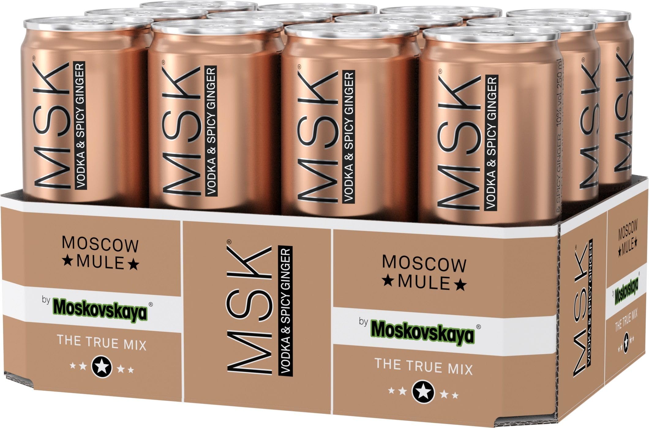 MSK Moscow Mule 10% Vol. Dose (12x0.33l)