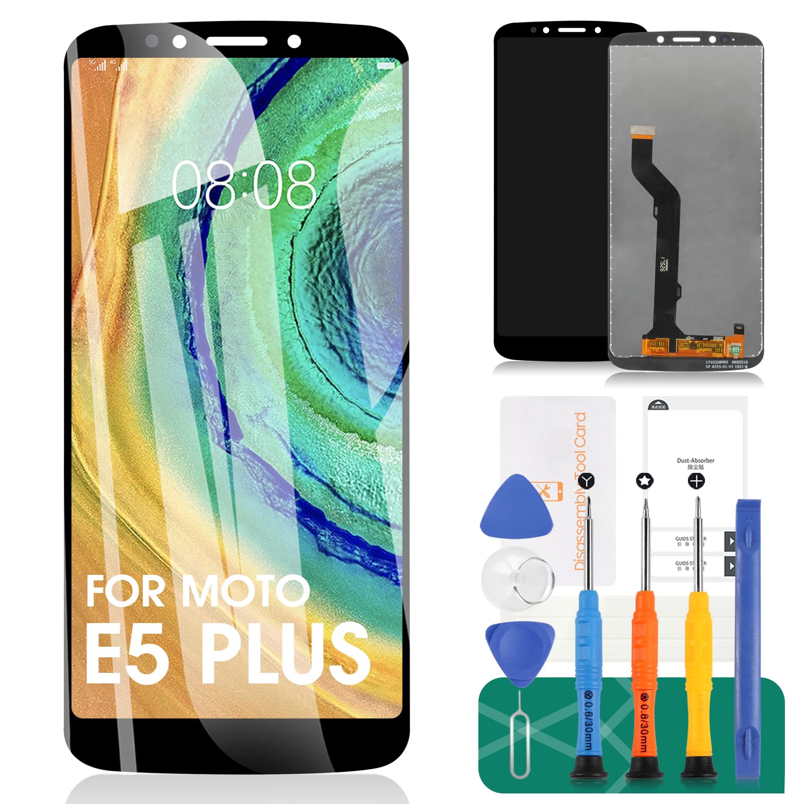 Amazon.com: SRJTEK for Motorola Moto E5 Plus Screen Replacement