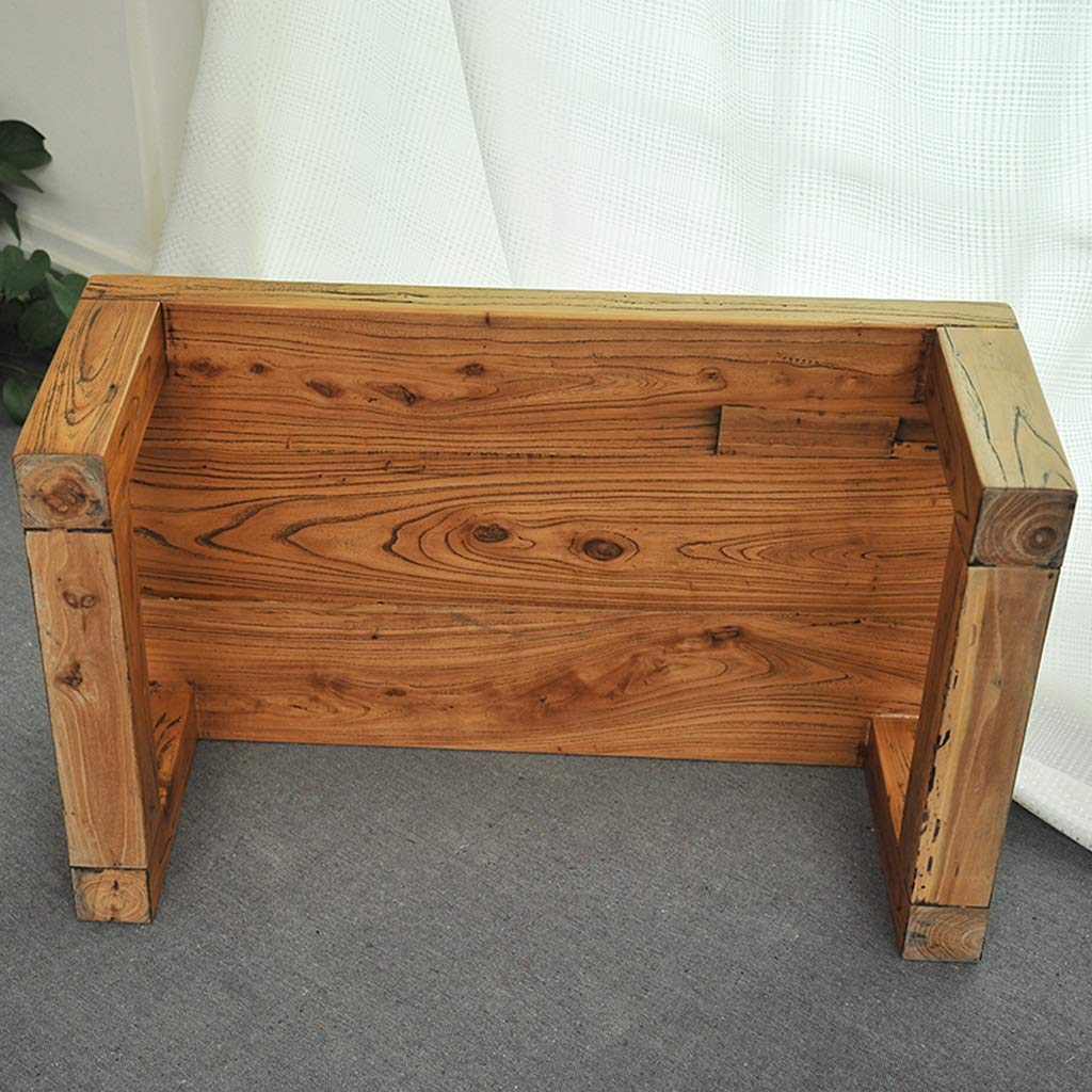 Lite drewno kawa japońska herbata balkon niska sypialnia śniadanie praca laptop (kolor: brązowy, rozmiar: 50x40x25cm)