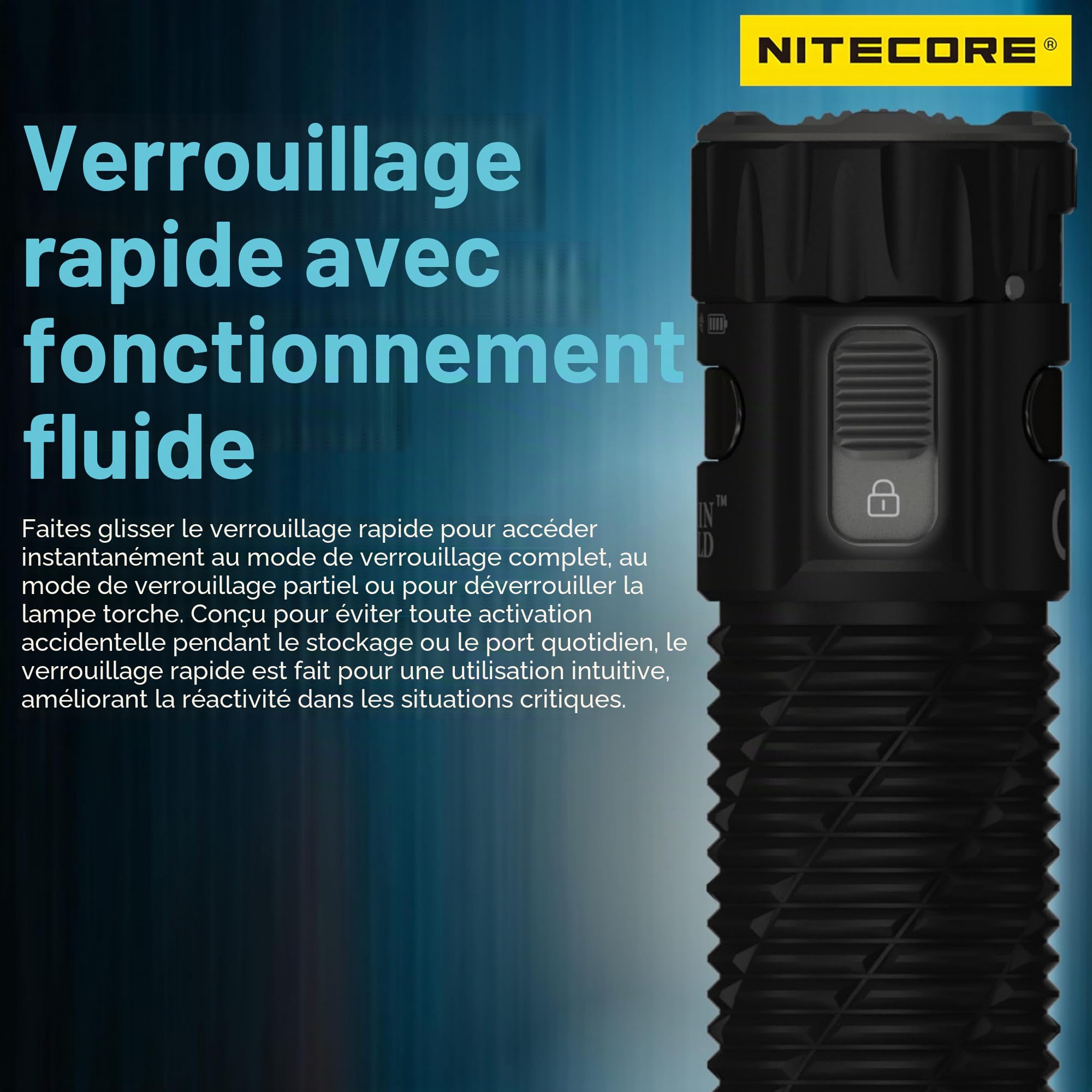 Nitecore Lumin Shield EDC35 Lampe torche EDC 5000 lumens