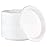 400 Count Disposable 10 Inch White Plastic Dinner Plates Extra Large