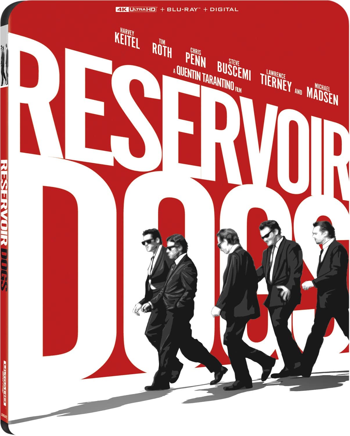 Reservoir Dogs (1992) - A Quentin Tarantino Film - 30th Anniversary Edition (4K UHD + Blu-ray + Digital Code) (2-Disc) (Uncut | Foil Slipcase Packaging | Region Free 4K Ultra HD & Blu-ray | US Import) - Restored & Remastered with Dolby Vision & HDR10 only on 4K Ultra HD