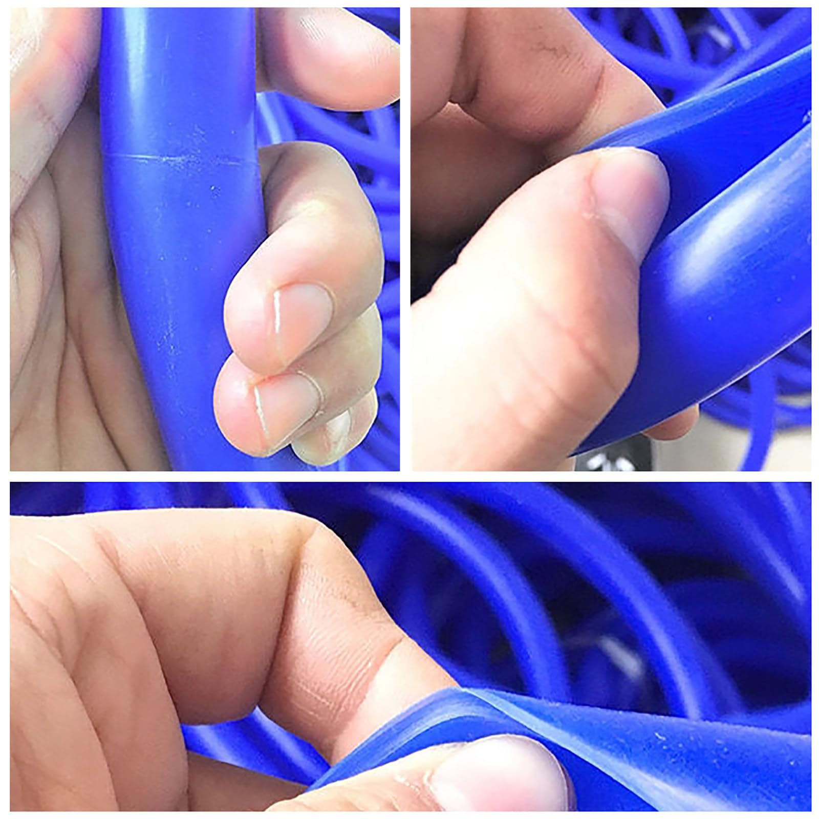 Funda para silla de ruedas, fundas para aro de empuje de silla de ruedas de 22/24 pulgadas, 1 par de fundas antideslizantes resistentes al desgaste para empujar con la mano, accesorios para silla de