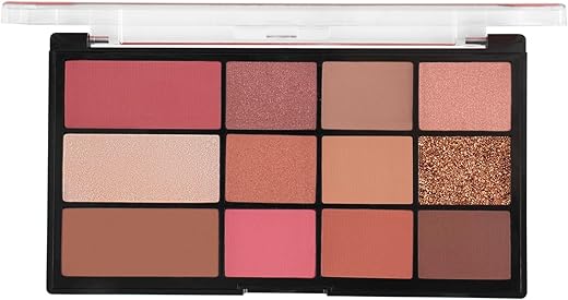 MARS All I Need Makeup And Eyeshadow Kit | 9 Eyeshadows With Blusher Bronzer And Highlighter | Matte Long Lasting & Highly Pigmented (21.5 G) (Multicolor-01)