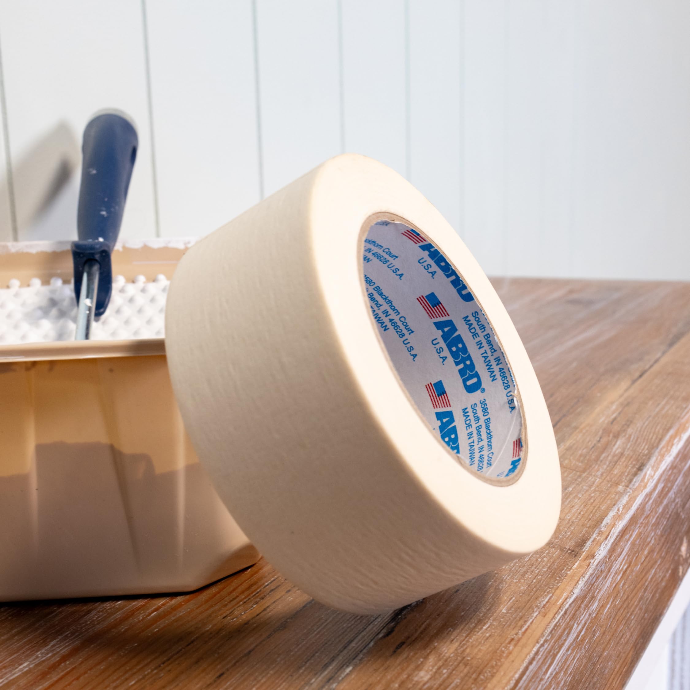 ABRO Masking Tape, GP 36mm X 55M, All Purpose Natural Masking Tape For...