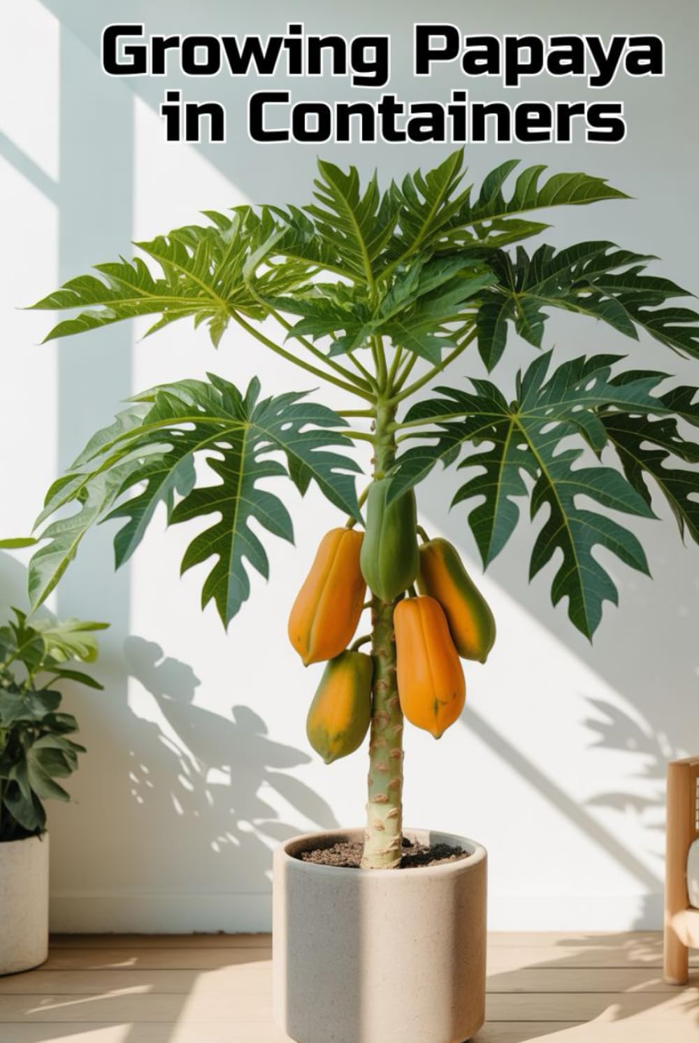 Growing Papaya in Containers: A complete step-by-step guide to growing papaya for home and apartment: from planting to harvesting (fruits)