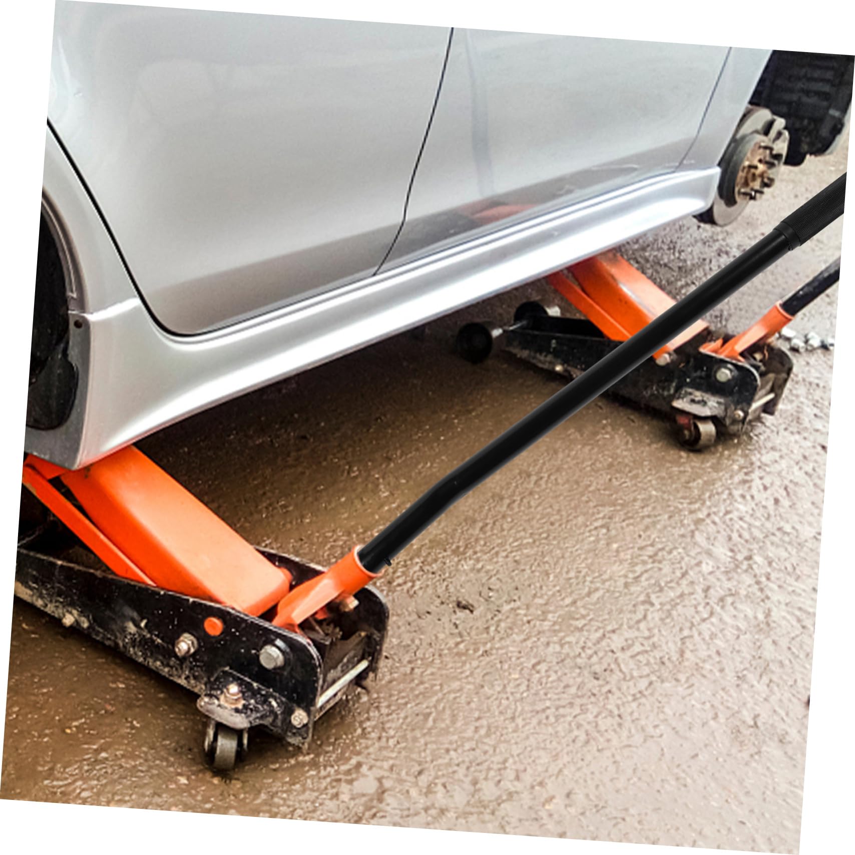 ULTECHNOVO Hydraulic Jack Handle Replacement 19.69In Horizontal Floor Jack Handle Lever For Car Trolley Accessories And 2.5 Ton Hydraulic