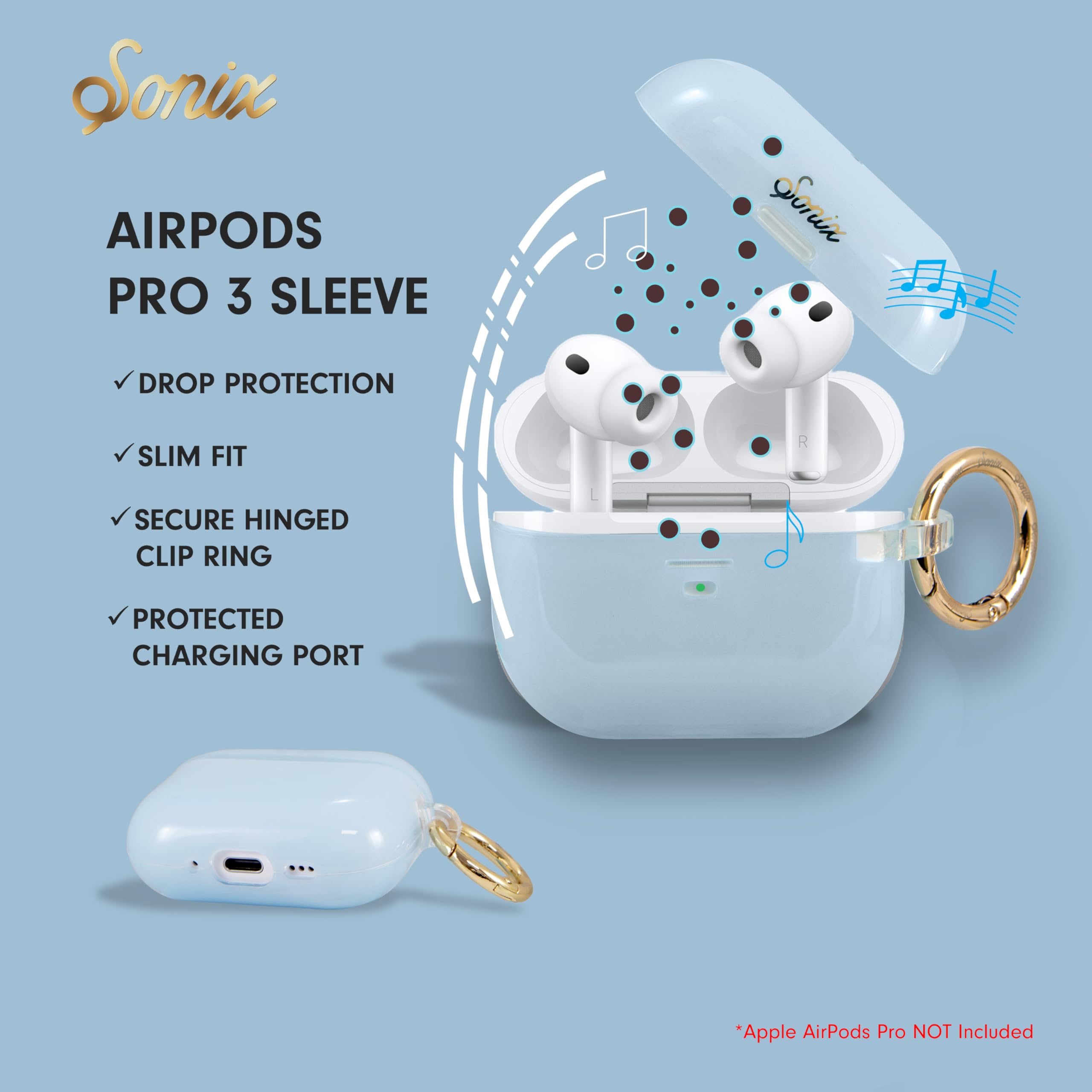 Amazon.com: Sonix AirPods Pro 3 Protective Case - Hard Shell Cover