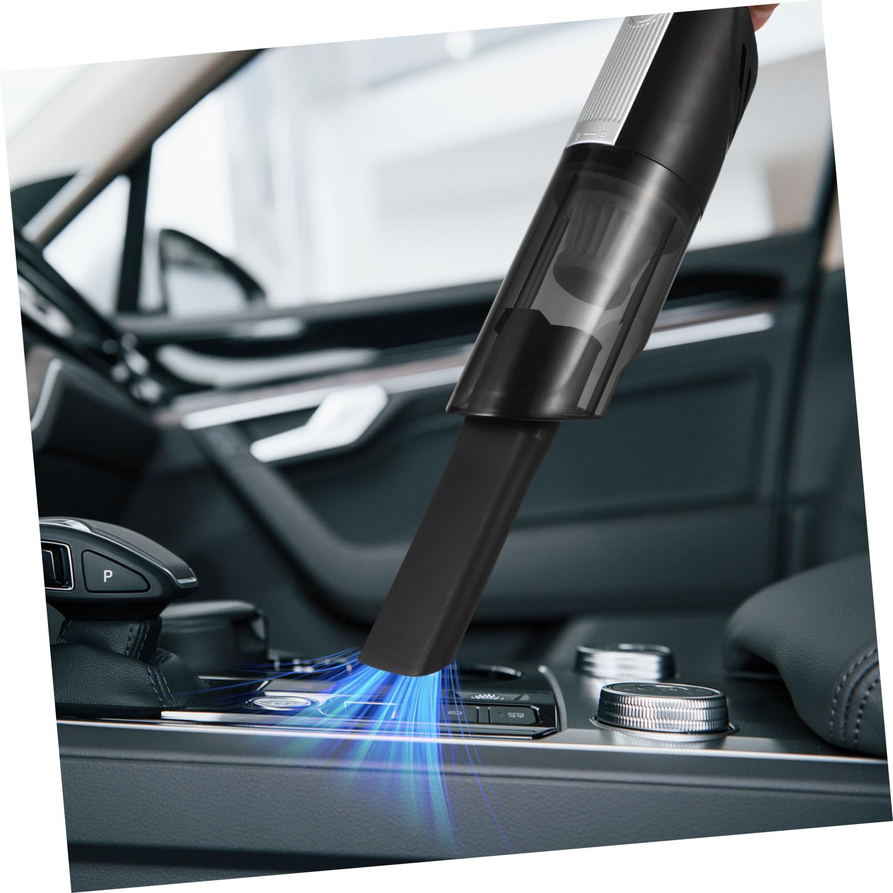 Homoyoyo Aspiradora De Coche Inalámbrica Portátil Alta Potencia para Limpieza Coche Oficina y Hogar Compacta Cable
