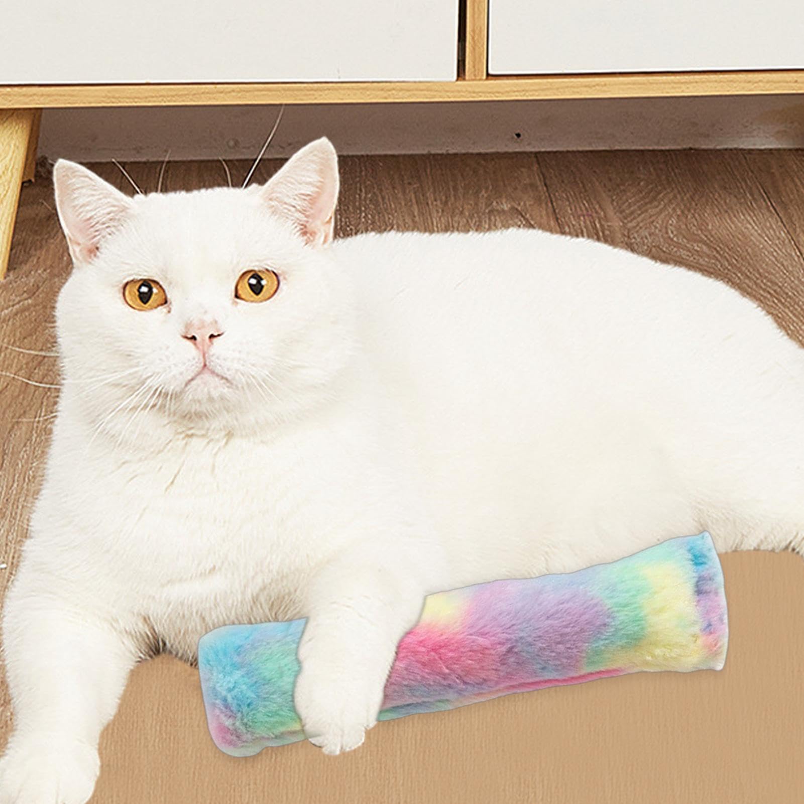 SGERUFZ Katzenminze-Spielzeug 2 Stück – Weiches Kissen Zum Treten & Kauen, 37 Cm, Für Innen