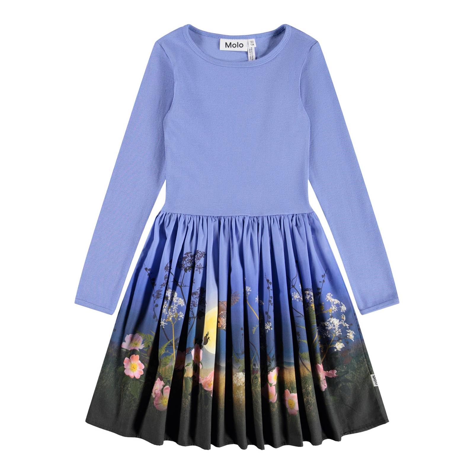 Molo Mädchen Kleid Casie GOTS Moonrise