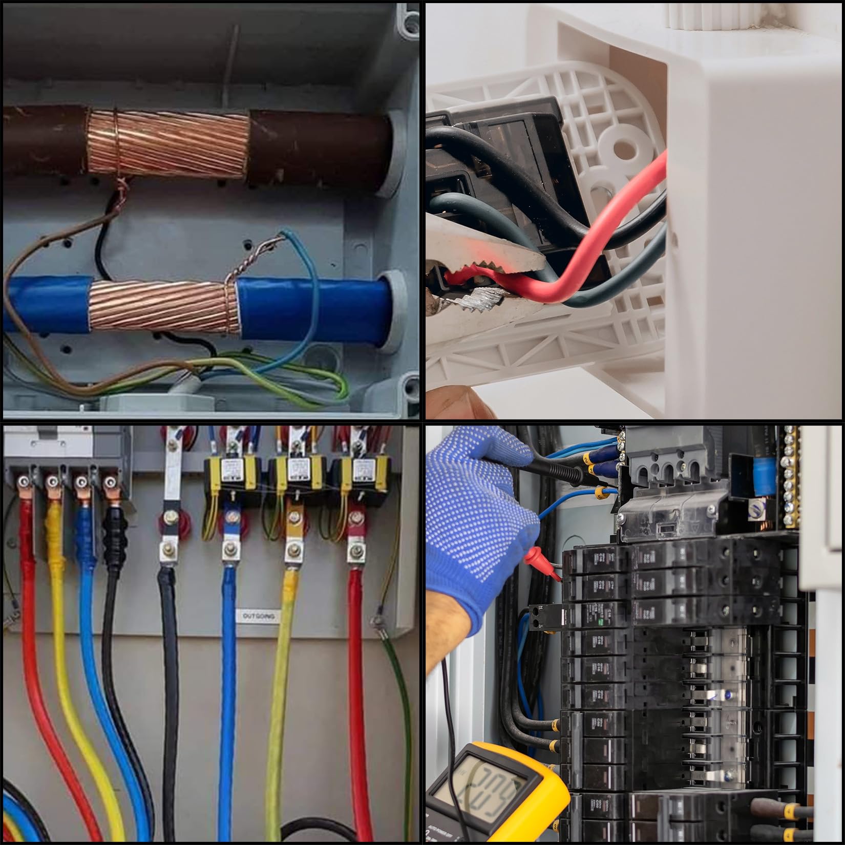 Plastikowa obudowa elektroniczna ABS, wodoszczelna IP65, pusta obudowa z tworzywa sztucznego z przezroczystą pokrywką, przemysłowa skrzynka przyłączeniowa, puszka rozdziel