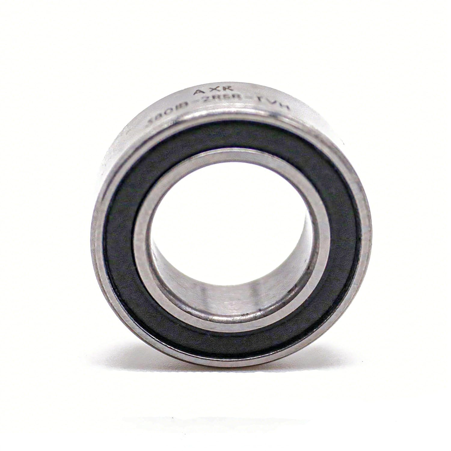 AXK 2pcs 3801-2RS 12x21x7mm Sealed Double Row Shaft Angular Contact Bearing 3801B-2RS