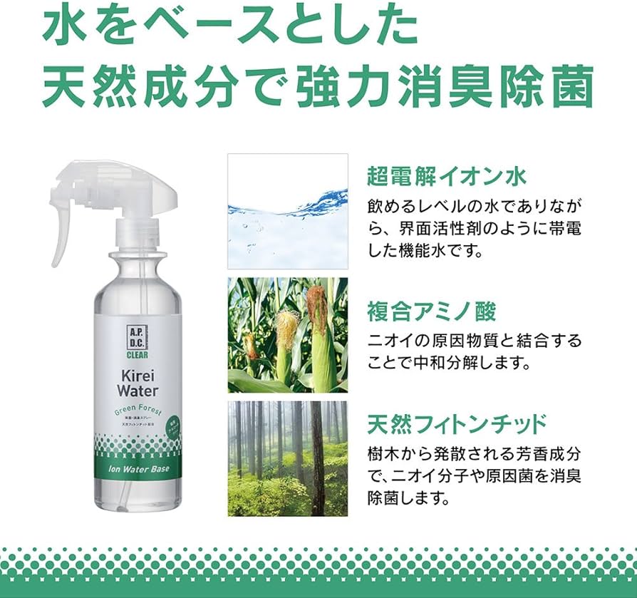 Amazon | A.P.D.C CLEAR キレイウォーター グリーンフォレスト 詰替え
