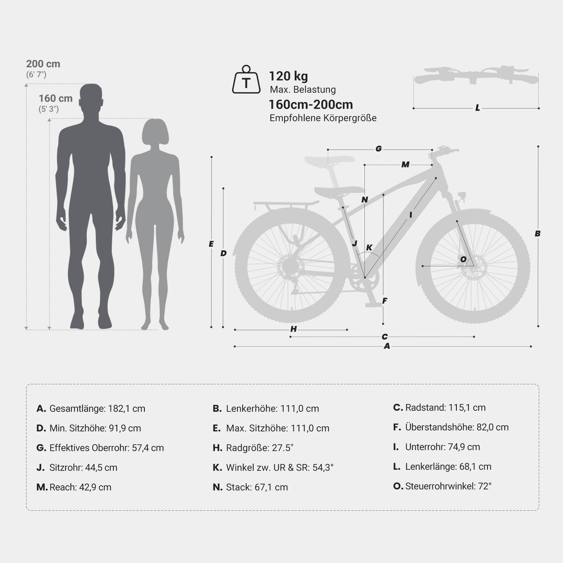 Eleglide E-Bike, T1 Elektrofahrrad 27.5'' Trekking E-Cityrad mit 13Ah Akku, 100KM Lang Range, 250W Motor, 7 Gäng E-Mountainbike für Damen und Herren, Doppelscheibenbremsen