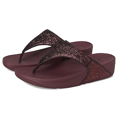 FitFlop Lulu Crinkled shimmer Toe post Sandals Women