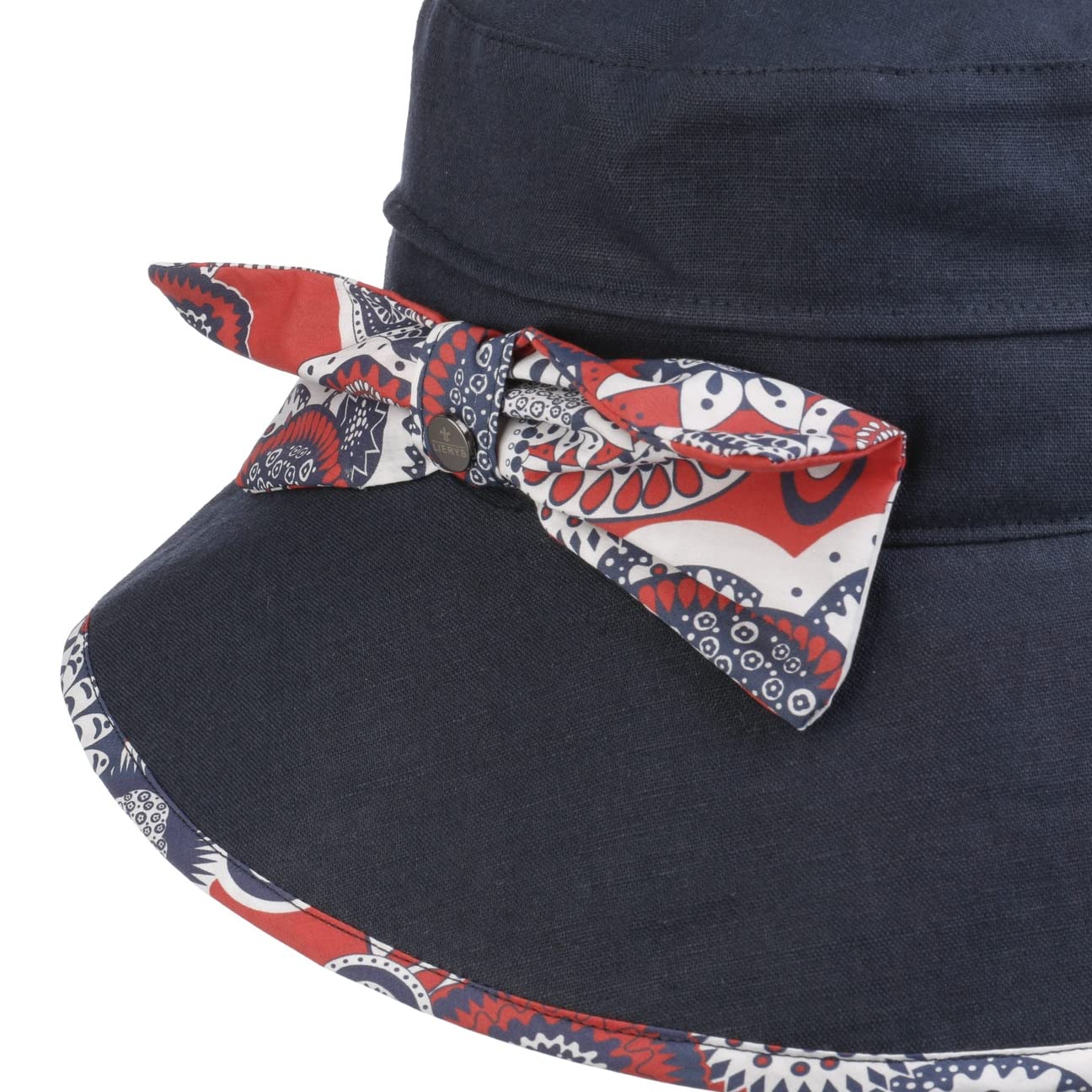 Lierys Capeline Meralia Femme - Made in Italy Chapeau de Soleil en Tissu pour Ete Printemps-ete