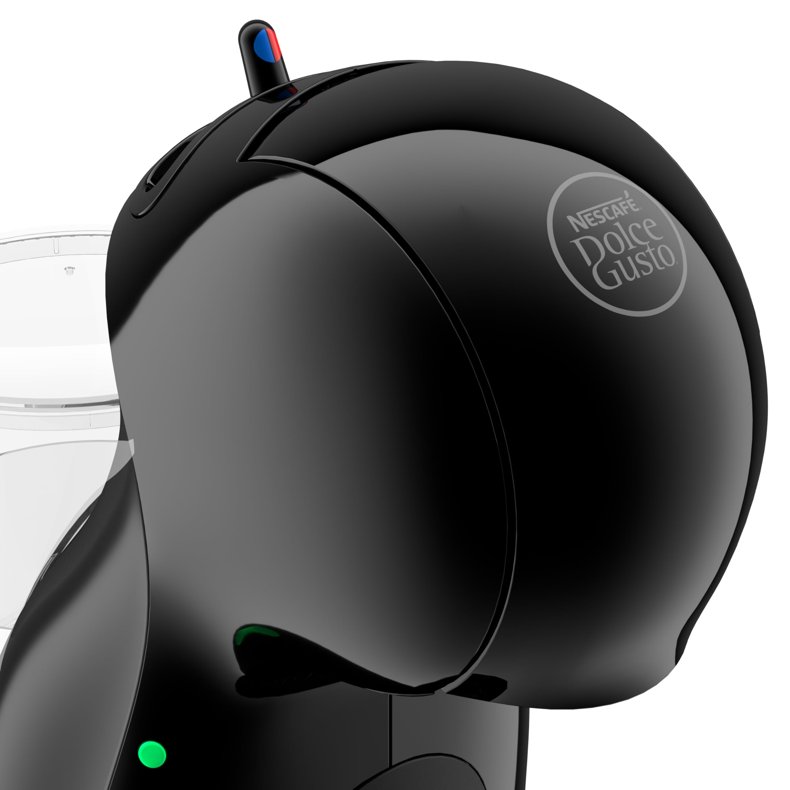 De'Longhi Nescafé Dolce Gusto Piccolo XS EDG210.AB, Cafetera de Cápsulas con Diseño Compacto, Apagado Automático, Bebidas Frías y Calientes, 15 Bares de Presión, Negro