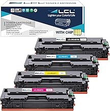 LCL 067 Toner Cartridge Compatible with Canon 067 067H Compatible with Canon i-SENSYS LBP631Cw LBP633Cdw MF651cw MF655Cdw MF657Cdw (4 Pack Black Cyan Magenta Yellow)