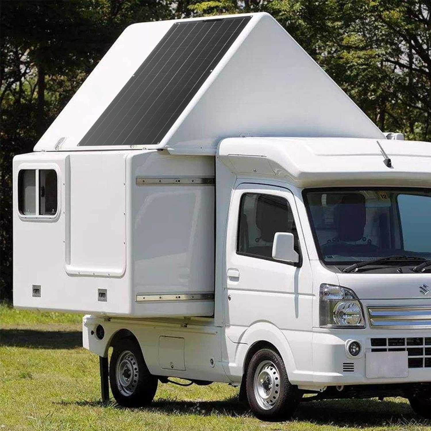Pannello Solare Monocristallino Flessibile da 150 W Kit Caricabatterie A Celle Solari 12v Regolatore Fotovoltaico 30a Auto Barche Camper Marini