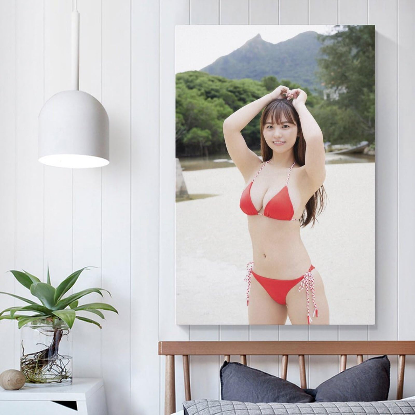 Amazon.co.jp: 水着写真NMB48本郷柚巴セクシービキニポスター ポスター