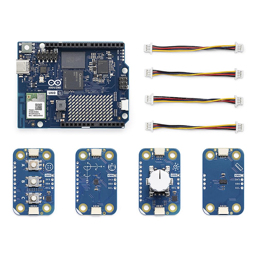 Arduino UNO Q DIY Synth Bundle - Bauen Sie Ihren eigenen modularen Synthesizer mit Pure Data
