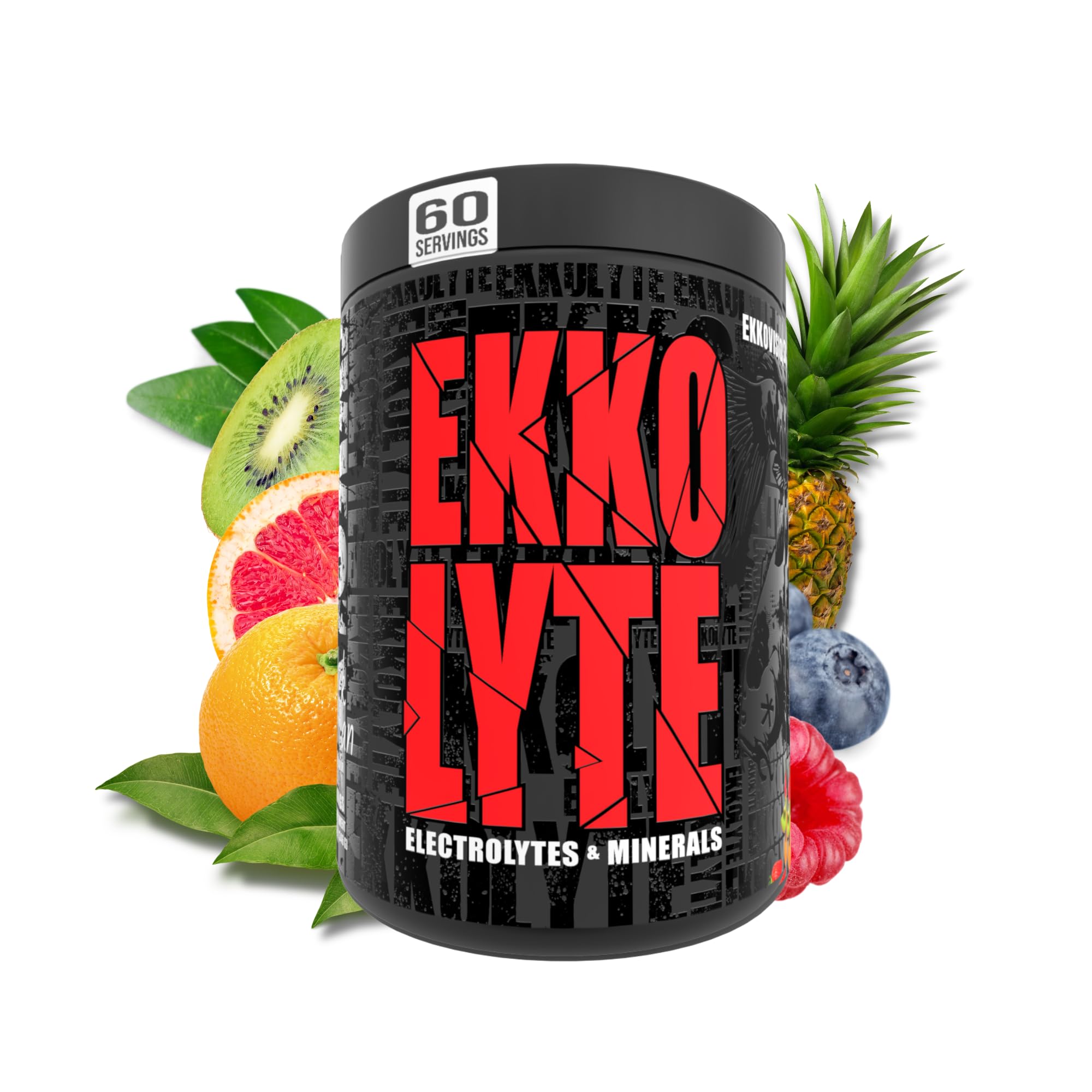 Amazon.com: Ekkovision Ekkolyte Electrolyte Powder, Fruit Punch