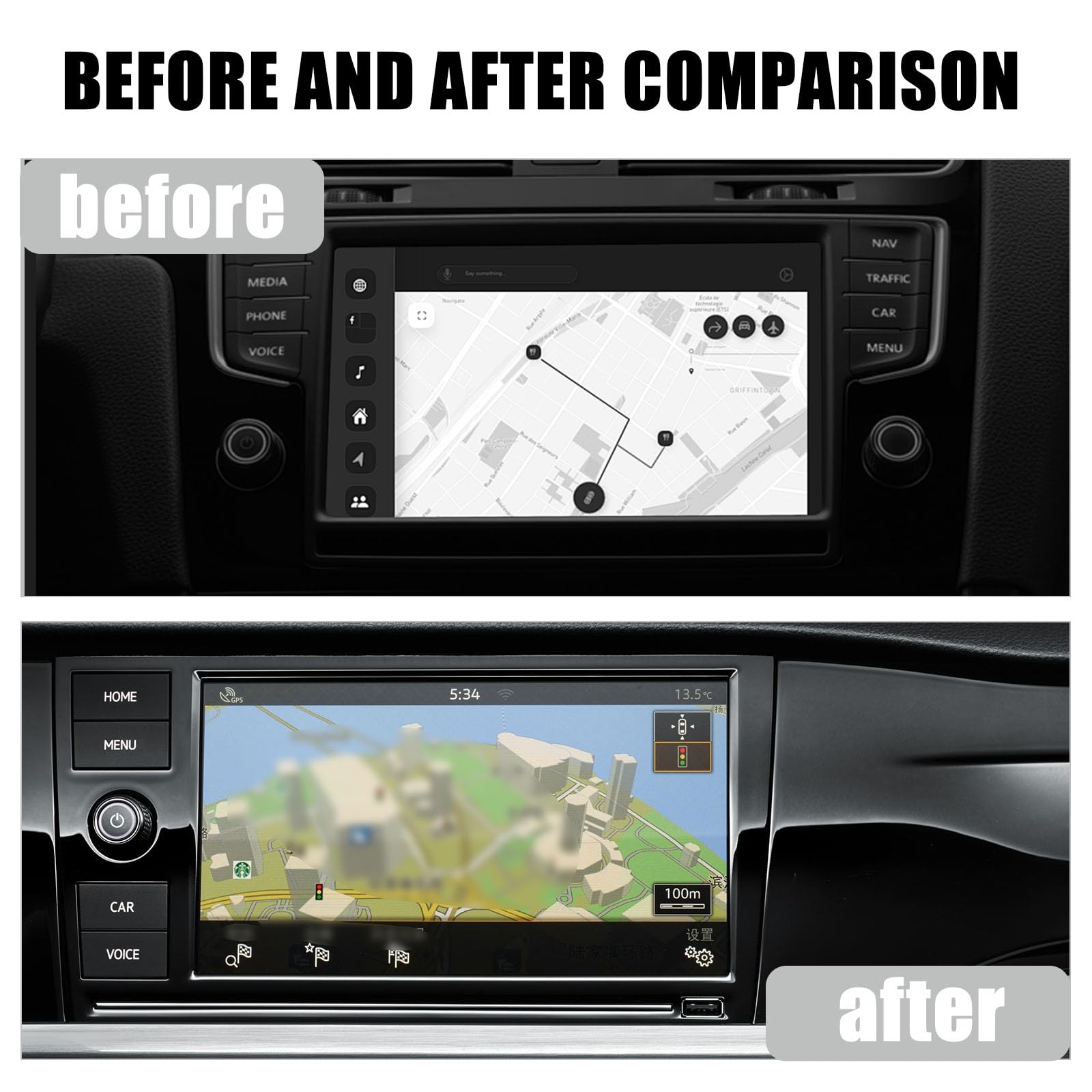 Montage Autoradio 2 Din Cage Métal Pour Autoradio 2 DIN - Cadre Universelle De Remplacement Hauteur 103 Mm Support Installation Auto Radio