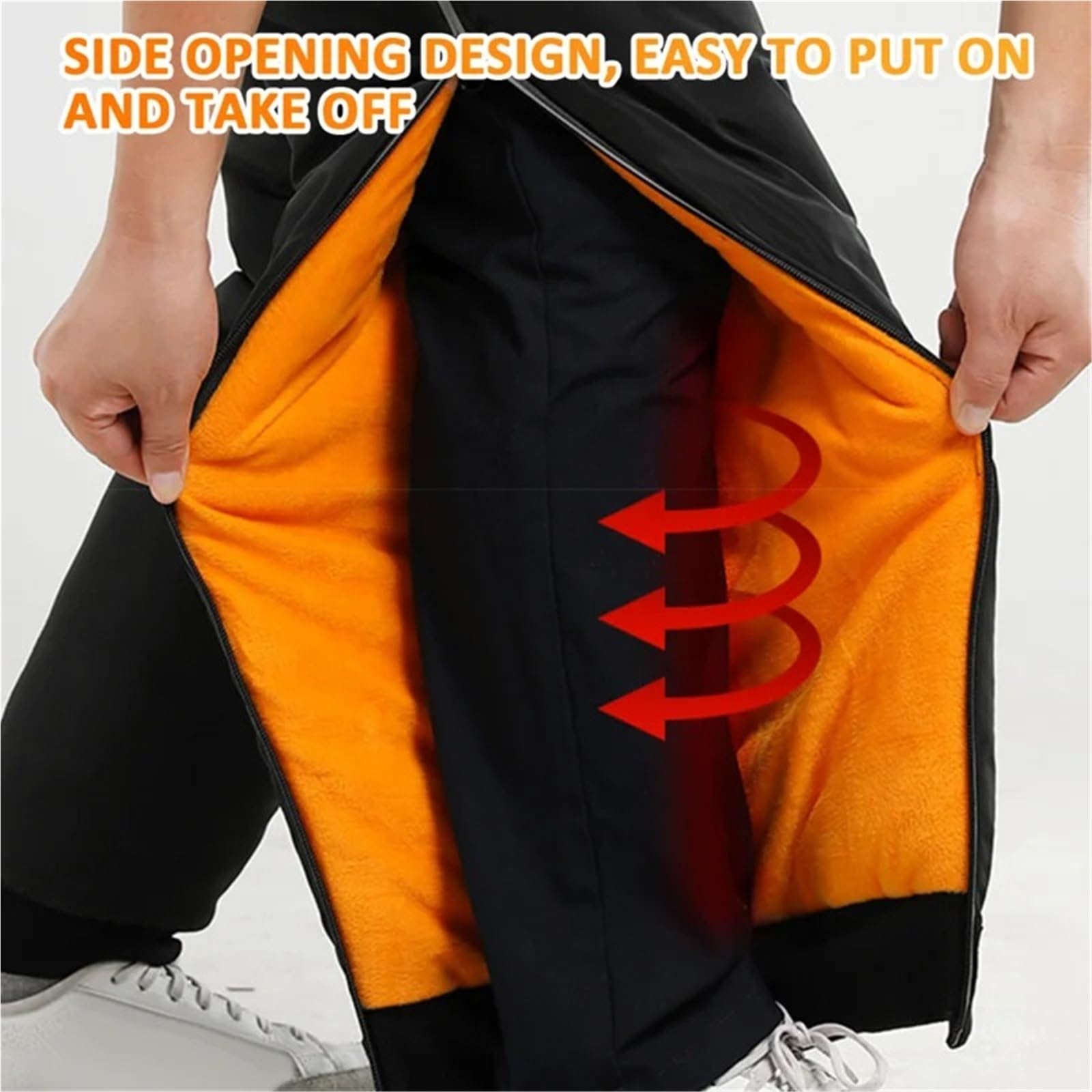 Jambe Scooter Universel, Genouillère De Moto d'hiver, Protection Coupe-Vent Contre l'eau, Couverture Jambe Chaude for Hommes, Cyclisme en Plein Air, Anti-Chute