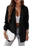 Blazers for Women Oversized Business Casual 2025 Fall Fashion Long Sleeve Open Front Work Office Suit Jackets