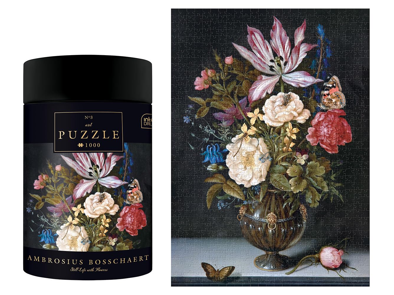 Interdruk - 1000 Piece Jigsaw Puzzle for Adults - Art - Bosschaert, 67x48 cm - Image 4