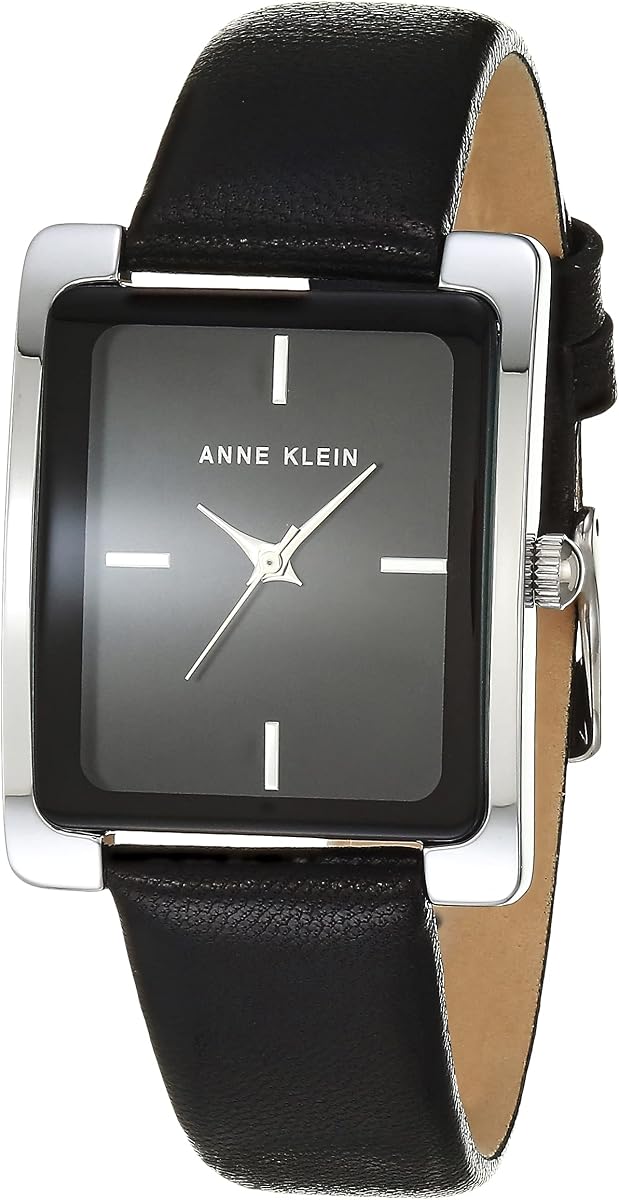 Reloj con correa de cuero para mujer
