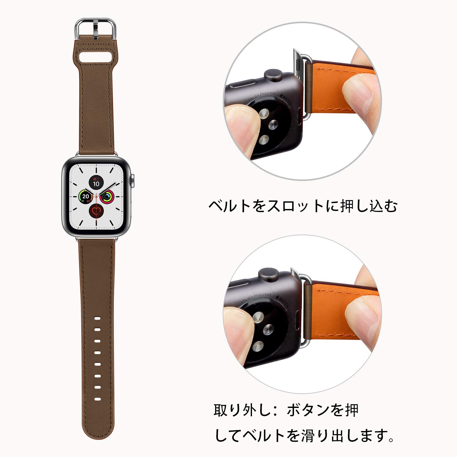 TMZ【バンドのみ】Apple Watch 44mm バンド ストラップ Amazon.co.jp: コンパチブル アップルウォッチ バンド 38mm 40mm 42mm