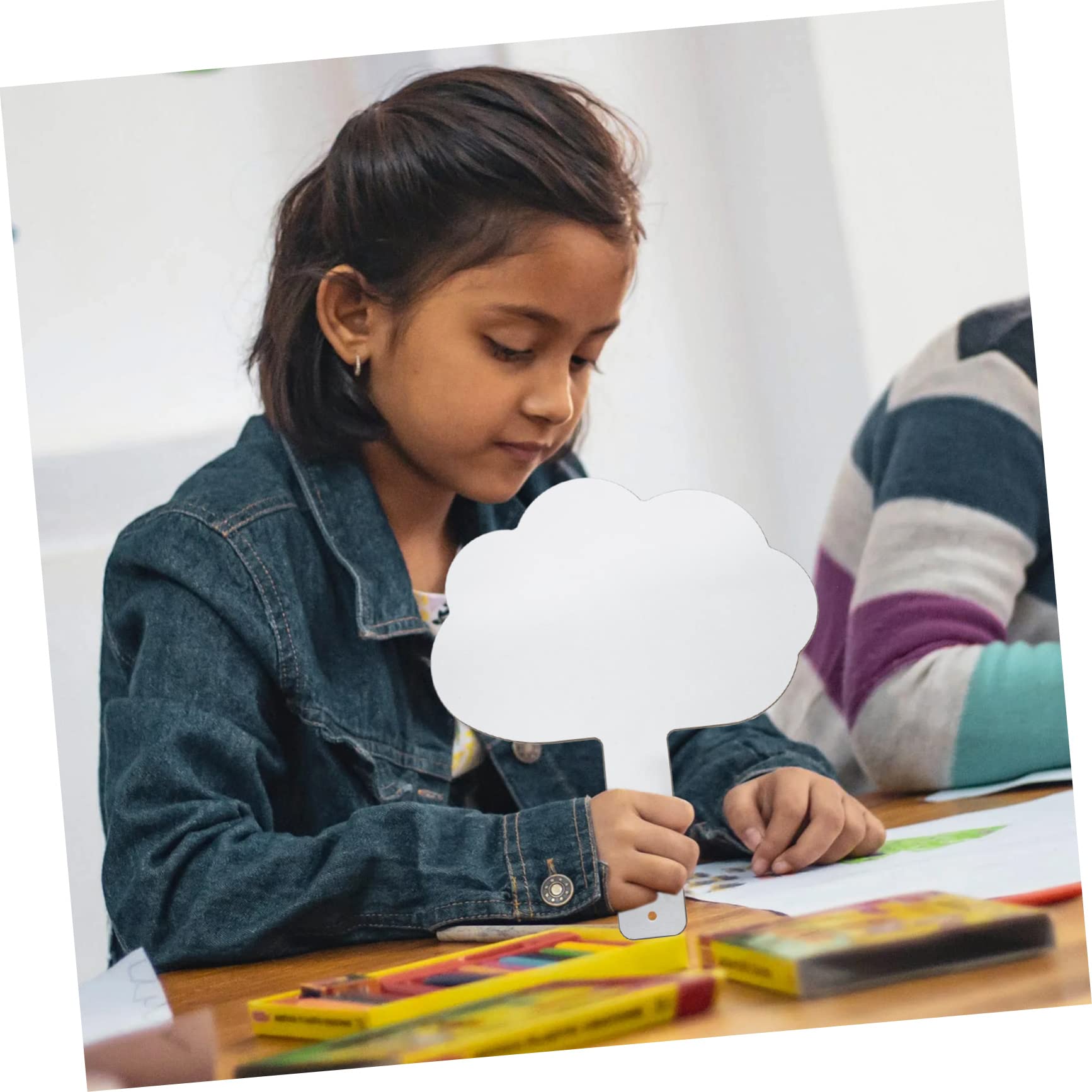 Double Sided Handheld Whiteboards - 3 Sets for Classroom Use, for Answering, Doodling, and Creative Learning