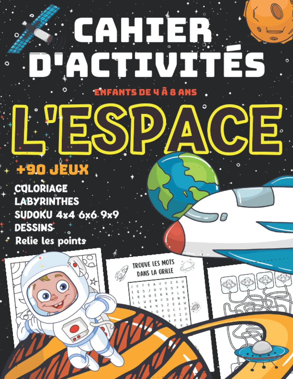 Cahier Dactivites Pour Enfants De 4 A 8 Ans Coloriage | Desertcart ...