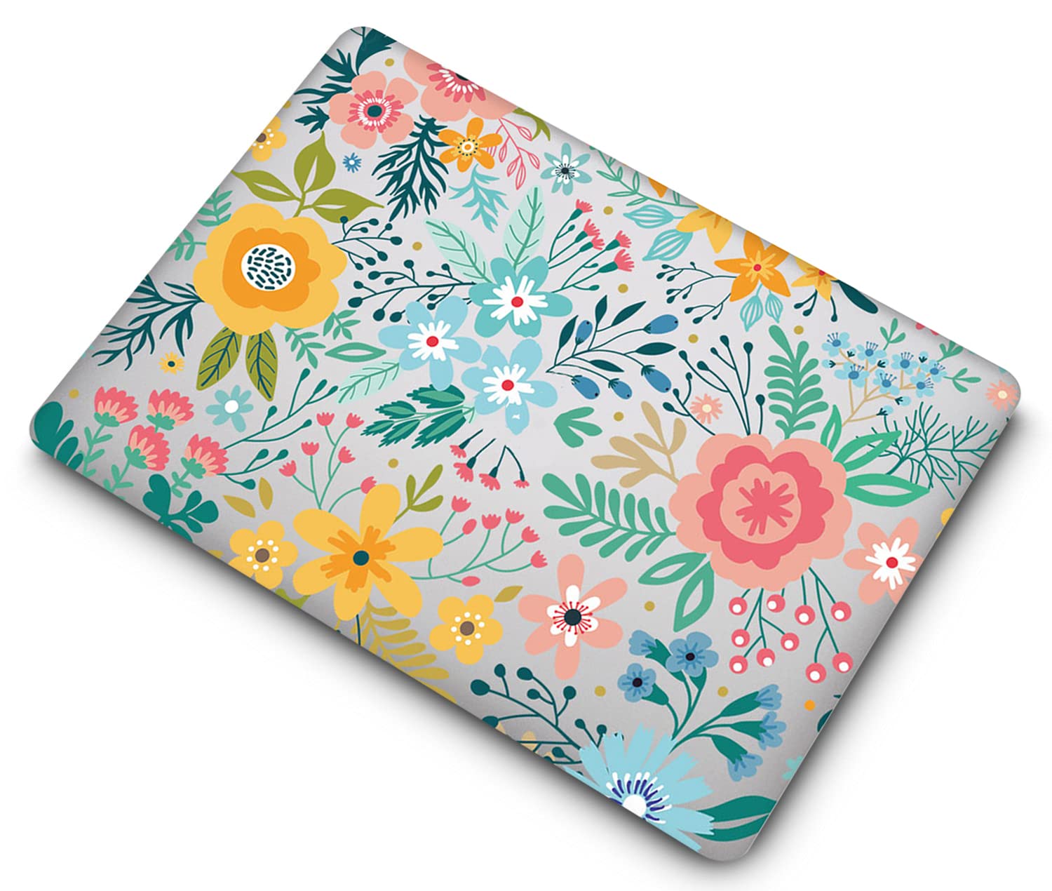 Laptop-Hartschale Für MacBook Pro 13 Zoll A1425 A1502 (2012-2015) – Lila Blumen-Design Mit Tastaturabdeckung