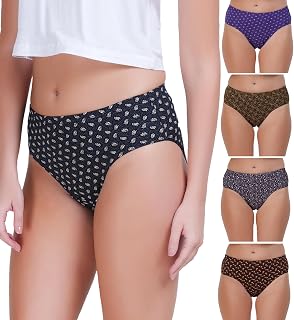 ESSA, SWEETDAY Women's Briefs | Full Coverage, 100% Cotton, Hosiery | Mid Waist | Inner Elastic Waistband | Hipster, Under... Price In India