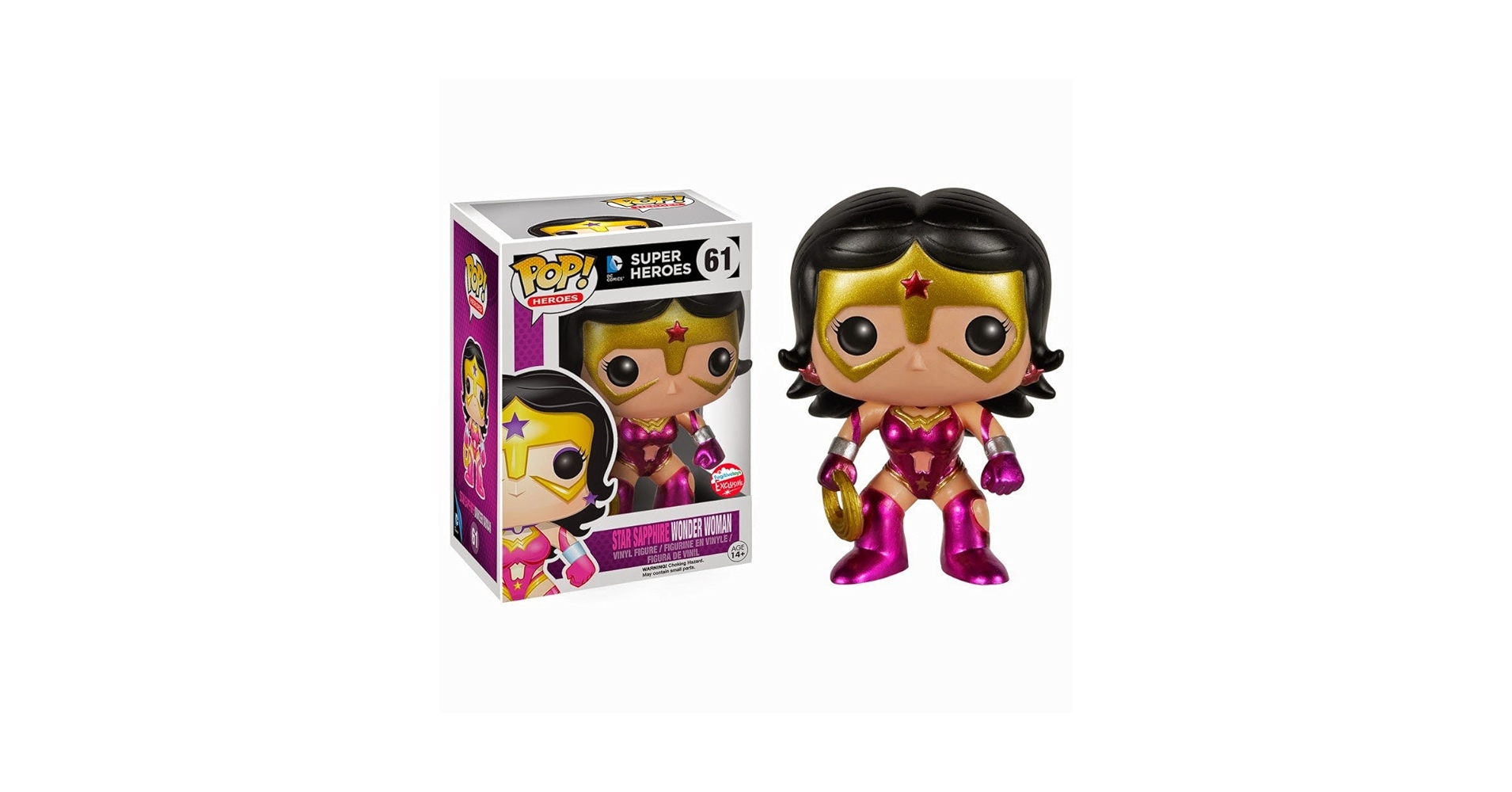 FunkoPop！177 WONDER WOMAN 限定版 Amazon.com: Funko Pop! DC Heroes Wonder Woman #177 (Blue