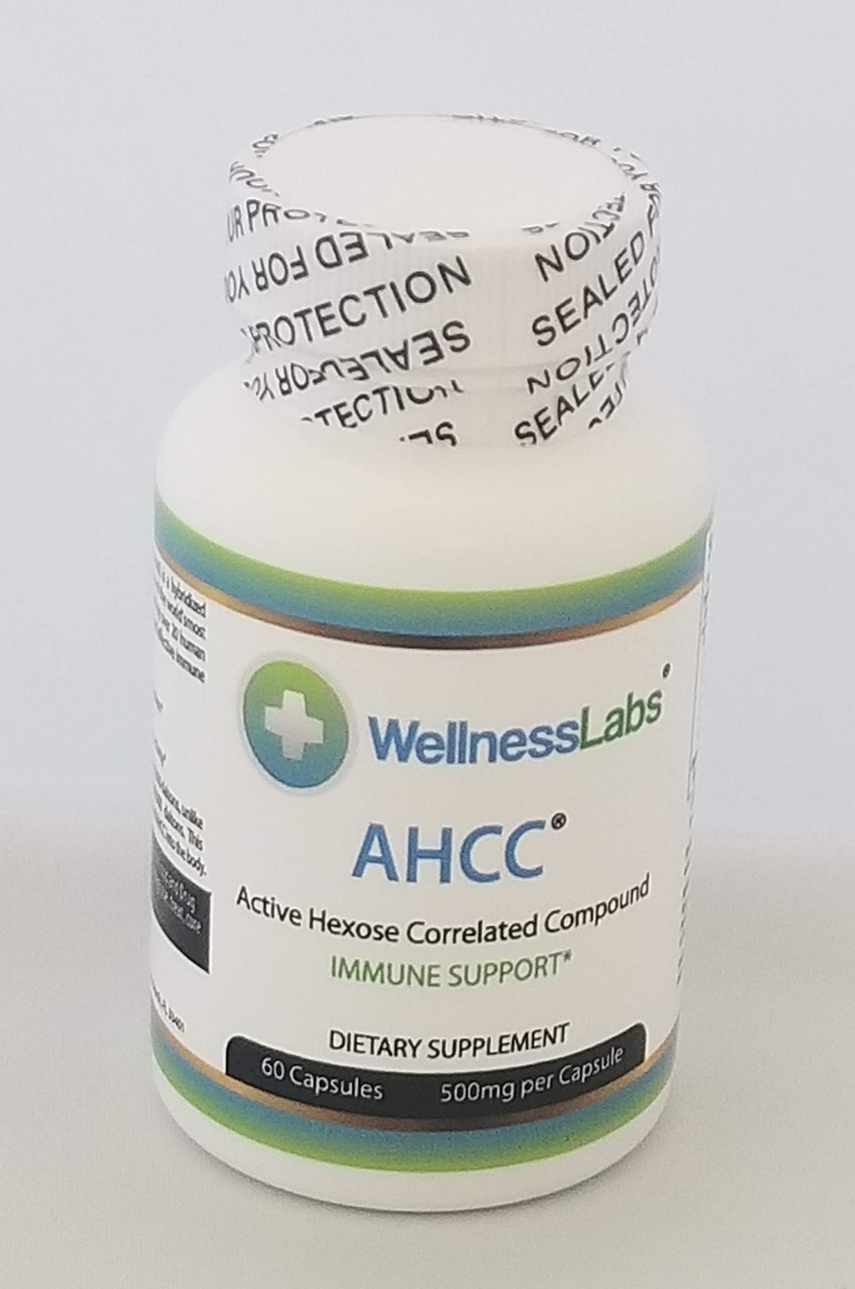 AHCC (Active hexose correlated Compound) 60 Capsules of 500 mg.