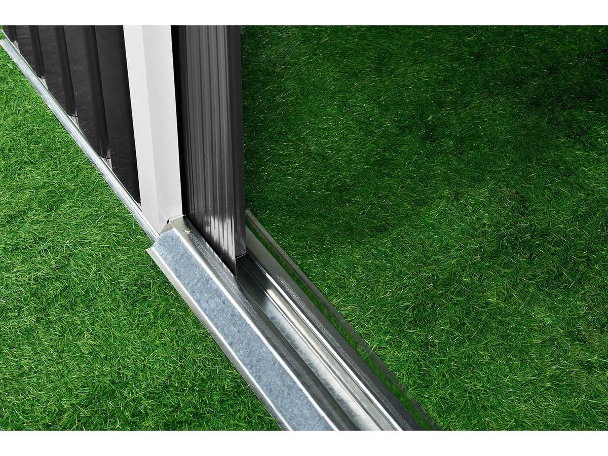 Habitat et Jardin Abri de Métal Vegas, 7.06m² 1299_93416 Gris