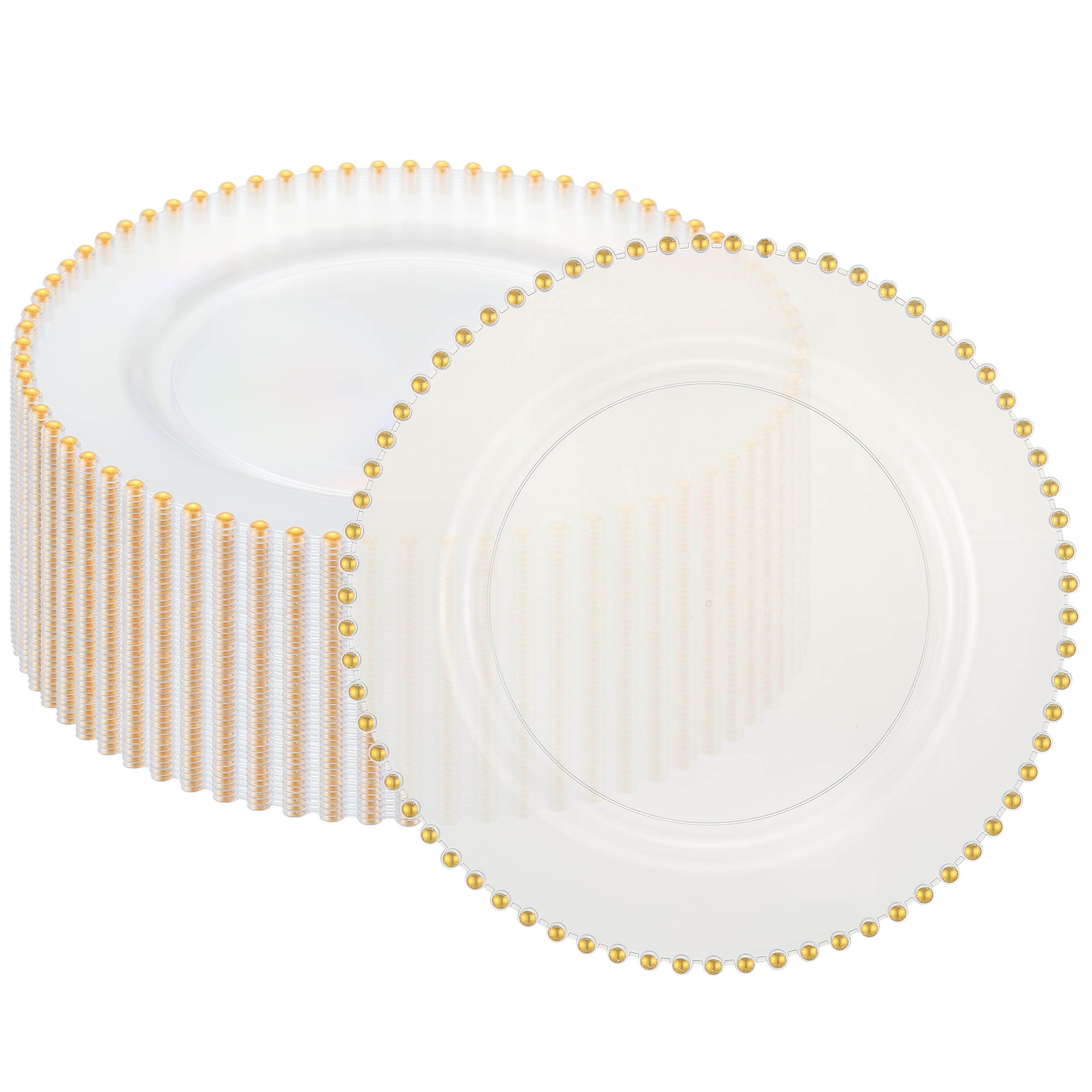 Photo 1 of ISFANGCO 60-Piece 10-Inch Plastic Dinner Plates