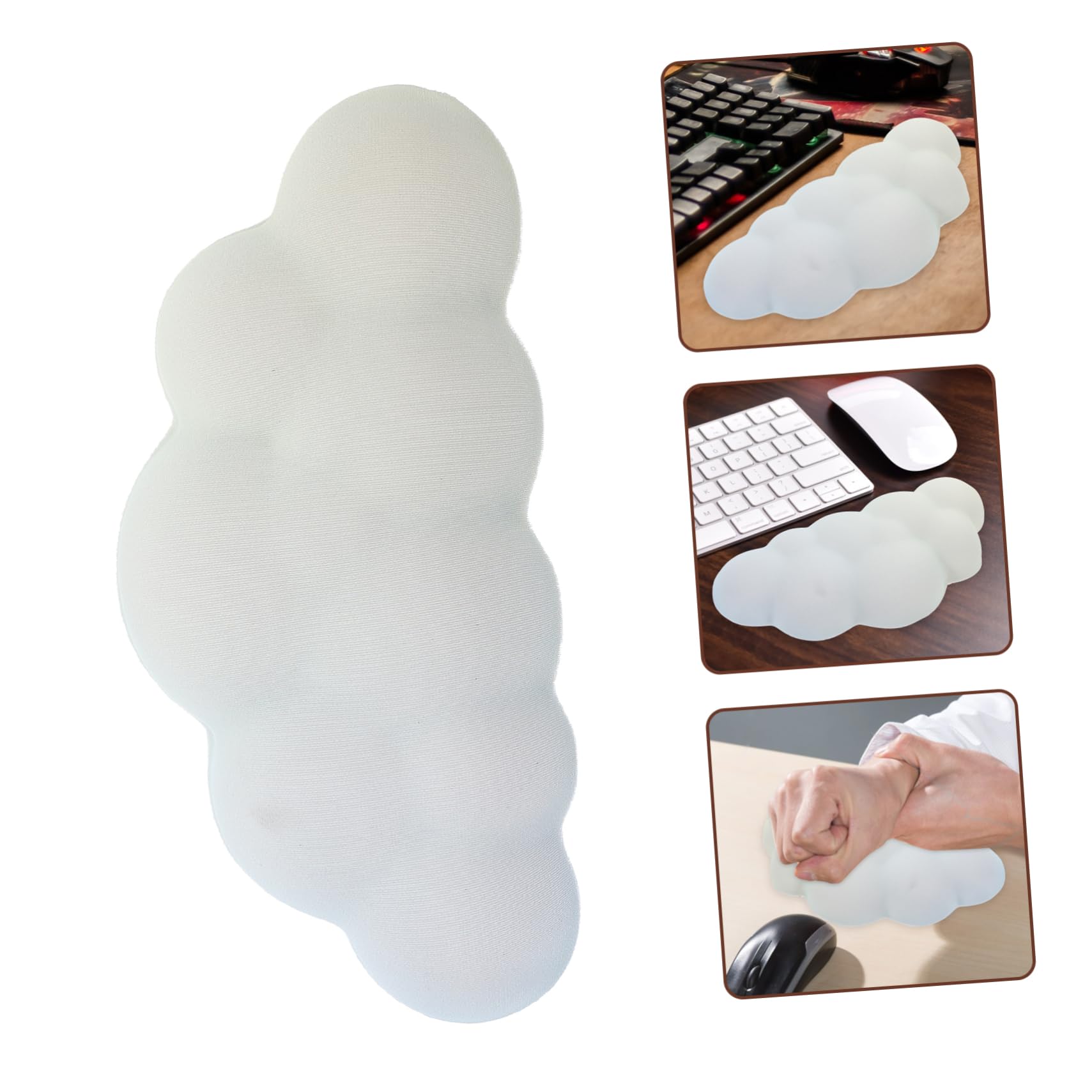 Gadpiparty 5 Stück Handgelenk Mauspad Handballenauflage für Computertastatur, Gel Handgelenkruhe handgelenkstütze ergonomisches Handballenauflagepolster Cartoon- -Handpad